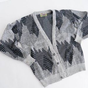 Original CUBE Mens Cardigan Vintage